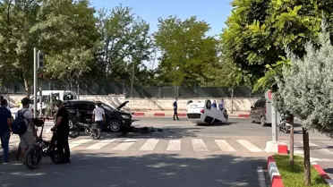 Siirt'te Trafik Kazası: Maddi Hasar