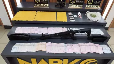 Uşak'ta Uyuşturucu Operasyonları