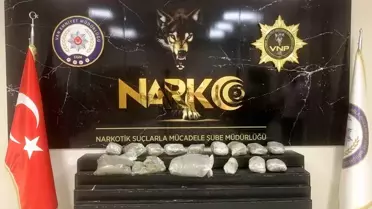 Van'da 10 kilo skunk ele geçirildi