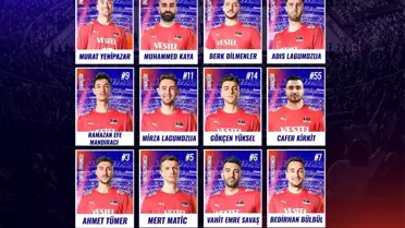 A Milli Voleybol Takımı'nın Kadrosu Açıklandı