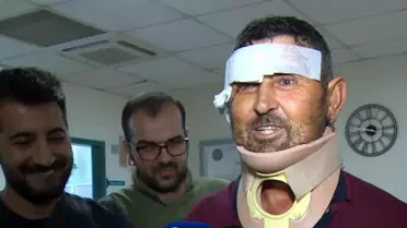 Aslan saldırısında yaralanan çiftçi taburcu edildi: Boğazıma sarıldı ben de onu gırtlakladım