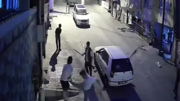 Başakşehir'de Taşlı Sopalı Kavga