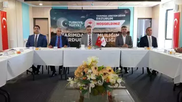 Tarıma Dayalı İhtisas Organize Sanayi Bölgesi Toplantısı Erzurum'da Gerçekleşti