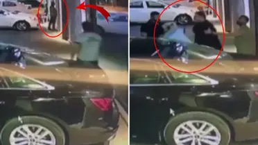 Binanın duvarına tuvaletlerini yapıp dehşet saçtılar