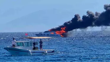 Çeşme'de Yat Yangını: Seanymph Kullanılamaz Hale Geldi