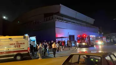 Kocaeli'de düğün salonunda yangın çıktı! 2'si çocuk 4 kişi dumandan etkilendi