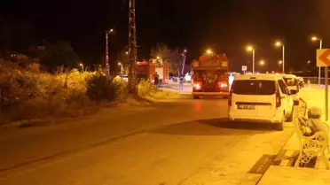 Havai Fişeklerin Sebep Olduğu Yangın Kontrol Altına Alındı
