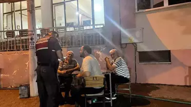 Sultanhisar'da Jandarma Sıcak Nokta Uygulaması