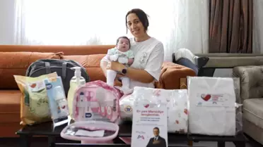 Mersin Belediyesi'nden Yeni Doğan Destek Paketi ile 9 Bin Aileye Yardım