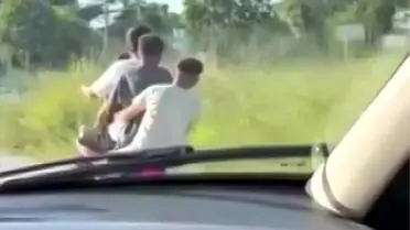 Sakarya'da Tehlikeli Çocuk Yolculuğu