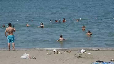 Samsun'da Sıcak Havadan Kaçış