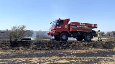 Kastamonu'da Yangın 40 Dönüm Araziyi Etkiledi