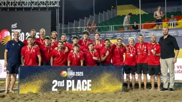 Alanya'da EHF 2025 Avrupa Plaj Hentbol Şampiyonası Sona Erdi
