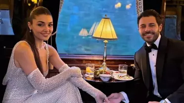 Hakan Sabancı'nın paylaştığı karede Hande Erçel'in doğallığı öne çıktı
