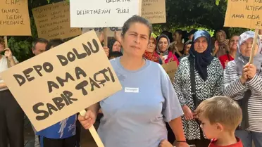 Yakaköy'de Su Eylemi