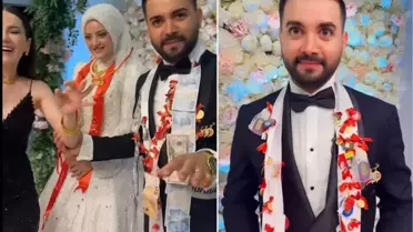 Kadir Ezildi'nin görkemli düğününde adeta altın yağdı