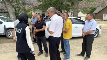 Gölpazarı'nda Sulama Göleti Projesi Başladı
