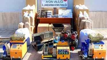 Aydın'da 626 Bin Makaron Ele Geçirildi