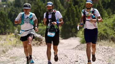 Aladağlar Epic Trail Koşusu'nda Sporcular Zorlu Parkurlarda Yarıştı