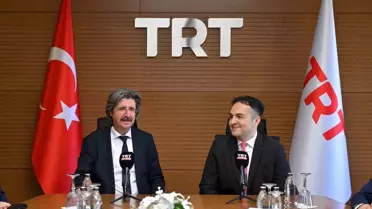 Rektör Yılmaz, TRT Yönetim Kurulu Başkanlığı görevine başladı