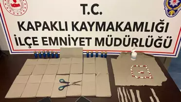 Kapaklı'da Uyuşturucu Operasyonu: 4 Tutuklama