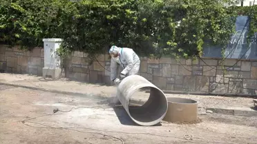 Bodrum'da Su Hattı Patladı, Sokaklar Göle Döndü
