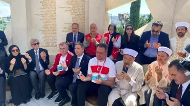 15 Temmuz Şehitler Anıtı'nda anma töreni gerçekleştirildi