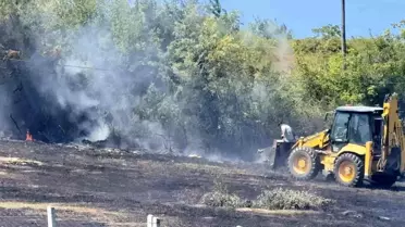 Bartın'da Anız Yangını Kontrol Altına Alındı