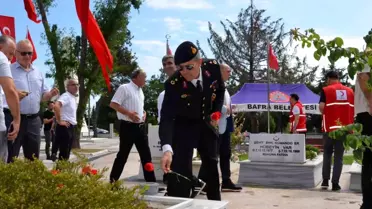 Bafra'da 15 Temmuz şehitleri dualarla anıldı