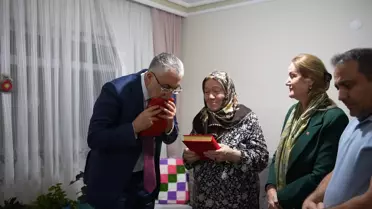 Bakan Işıkhan, 15 Temmuz Şehidi Yakup Kozan'ın Ailesini Ziyaret Etti