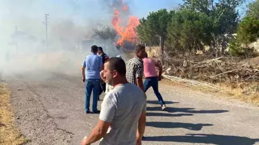 Ayvacık'ta Orman Yangını: Naldöken Köyü Alevlere Teslim Oldu