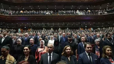 Cumhurbaşkanı Erdoğan, 'En Uzun Gece' Destanının İlk Temsiline Katıldı