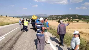 Konya'da Biçerdöverde Yangın ve İş Kazası