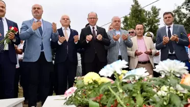 Giresun'da 15 Temmuz Şehidi İsmail Kefal, Kabri başında anıldı