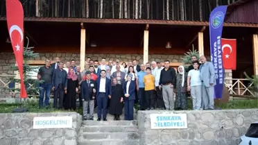 Şenkaya'da şehit aileleri ve gaziler onuruna anlamlı buluşma