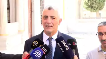 Ticaret Bakanı Ömer Bolat Ayasofya-i Kebir Camii Şerifi'nde düzenlenen mevlit programına katıldı