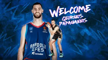 Anadolu Efes, Georgios Papagiannis ile Anlaştı