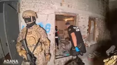Adana'da Uyuşturucu Operasyonu: 130 Torbacı Yakalandı