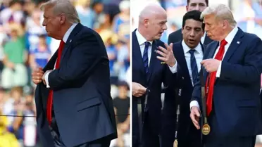 Donald Trump, Kulüpler Dünya Kupası madalyasını cebine attı, kupayı Oval Ofis'e götürdü