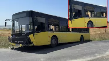 İETT otobüsüyle otomobil kafa kafaya çarpıştı: 1 kişi hayatını kaybetti