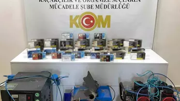 Samsun'da Kaçak Sigara Operasyonu