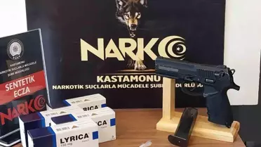 Kastamonu'da Uyuşturucu ve Silah Operasyonu