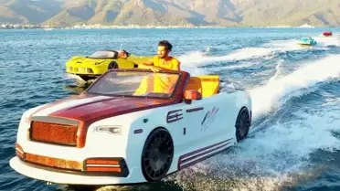 Marmaris'te Jet Car Eğlencesi