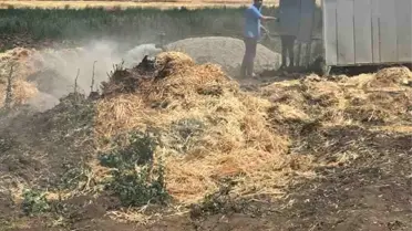 Şuhut'ta Tır Yangını Korkuttu