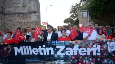 Sinop'ta 15 Temmuz Demokrasi Zaferi
