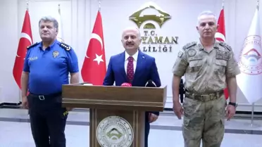 Adıyaman'da Güvenlik Toplantısı Yapıldı