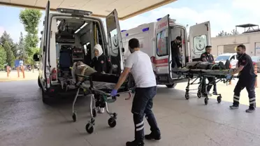 İnegöl'de Otomobil Ağaçla Çarpıştı: 2 Yaralı