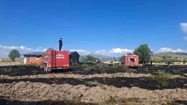Beyşehir'de Yangın Kontrol Altına Alındı