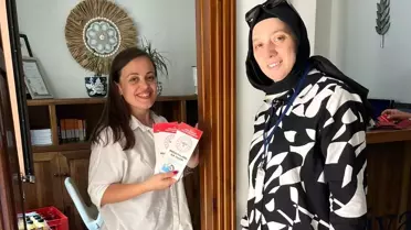 Akçakoca'da Boğulmalara Karşı İlkyardım Broşürü Dağıtıldı