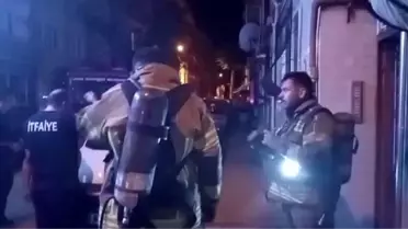 Bursa'da Gece Apartman Yangını